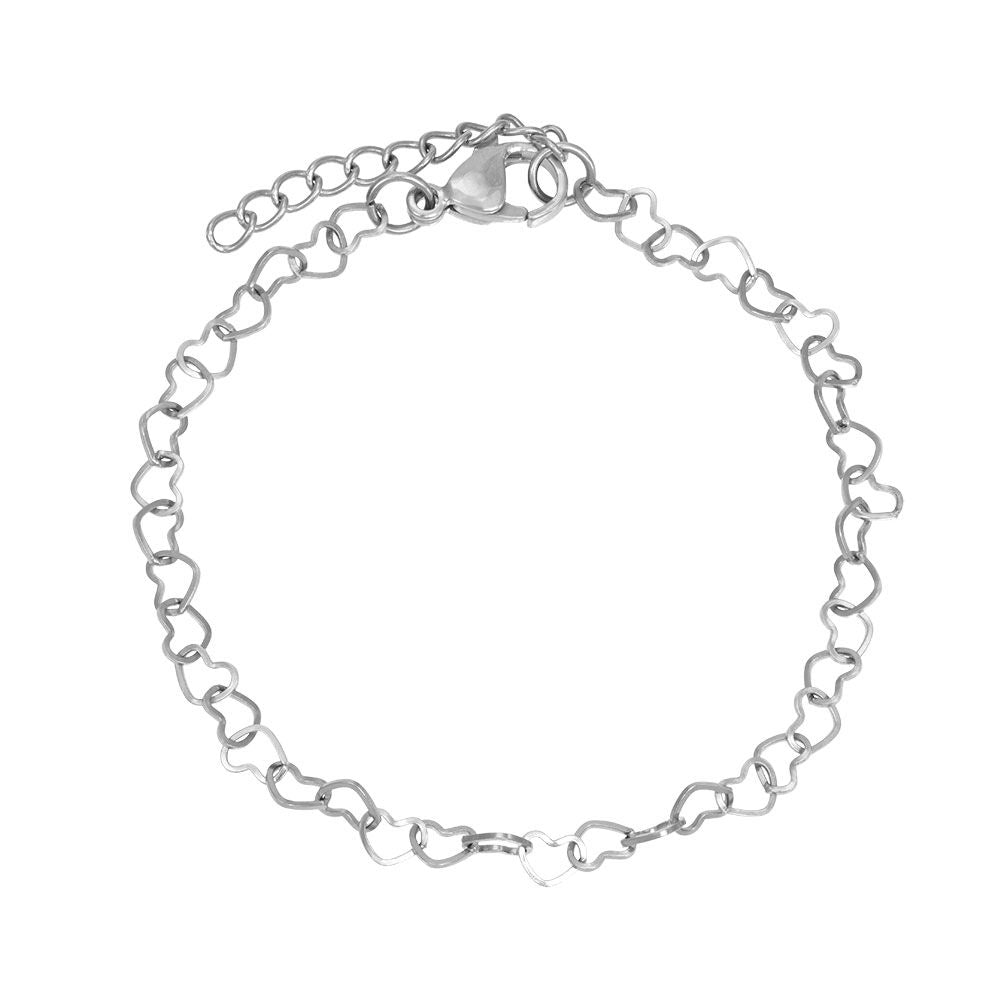 Armband Hearts zilver