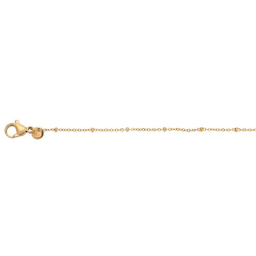 Ketting Slim ball goud