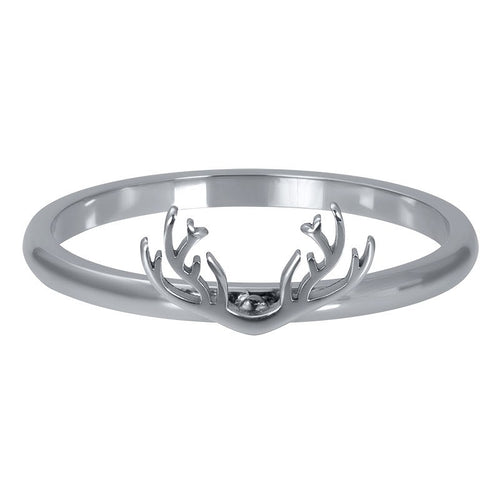 Antler vulring  zilver 2mm