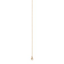 Ketting 1mm schakel  Goud 40cm