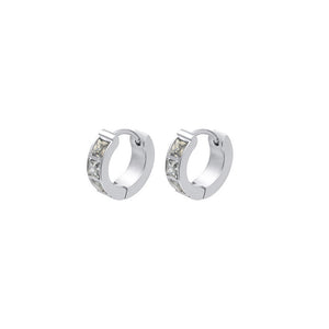 Oorbellen Brillia black diamond