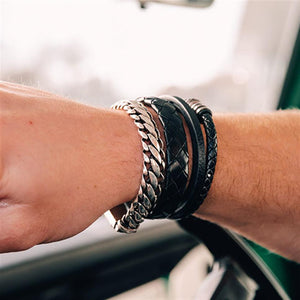 iXXXi MEN armband Mason zwart