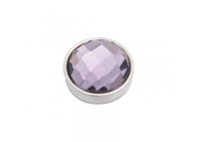 Top part facet zilver Purple