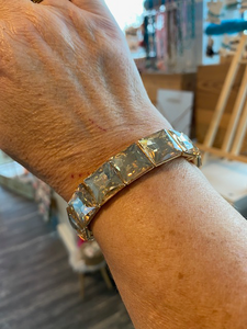 Armband Blokje Goud qq1908