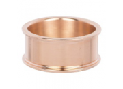 Basisring Rose goud 10mm