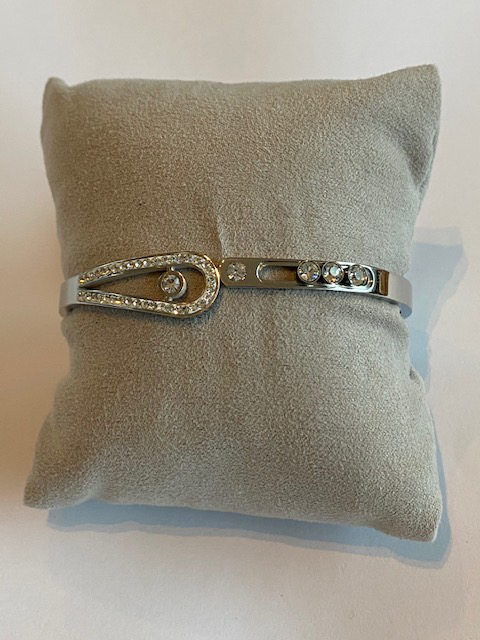 Armband strass Zilver art jy1909