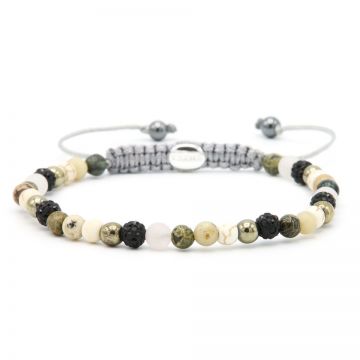 KARMA Armband Creamy black xxs 84419