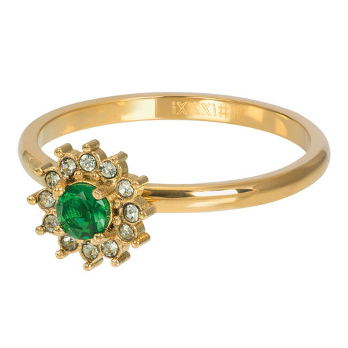 Lucia small Emerald Goud