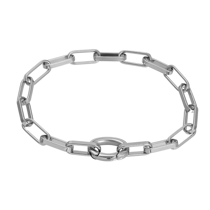 Armband  Square Chain Zilver