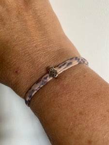 Armband elastiek panter met Ananas