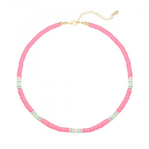 Ketting surf babe Pink