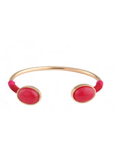 Afbeelding in Gallery-weergave laden, Armband Stone Cerise DK004