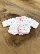 Afbeelding in Gallery-weergave laden, Gehaakt Baby vestje (Roze/blauw)