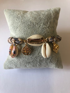 Ibiza Armband schelp en bedels