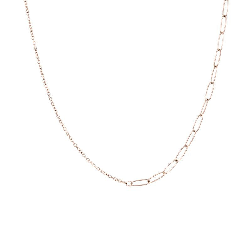 Ketting Square slim Goud