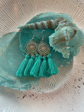 Afbeelding in Gallery-weergave laden, Ibiza Oorbel Lin Turquoise