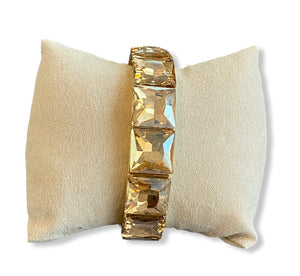 Armband Blokje Goud qq1908