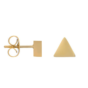 Oorsteker Triangle Goud