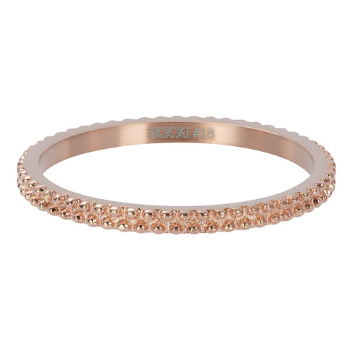 Caviar Rose goud 2mm