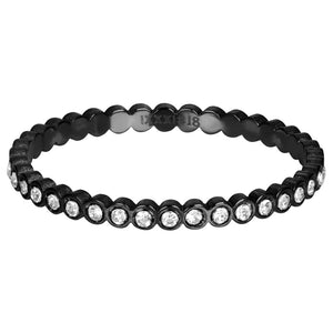 Small Circle Stone Black 2mm