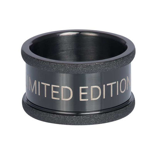 Basisring Zwart Limited Edition 12mm