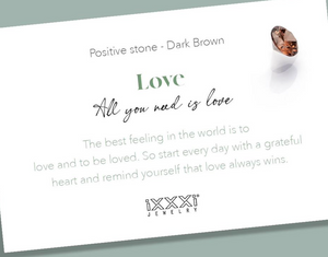 Creative Dark brown LOVE