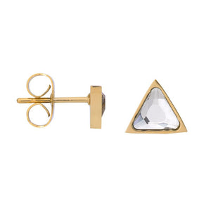 Oorsteker Expression Triangle Goud