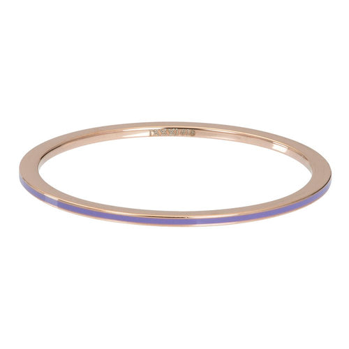 Line Tanzanite rose goud 1mm