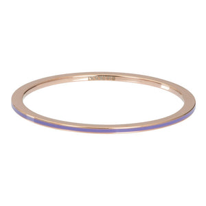 Line Tanzanite rose goud 1mm