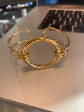 Afbeelding in Gallery-weergave laden, Armband golden circle DK005