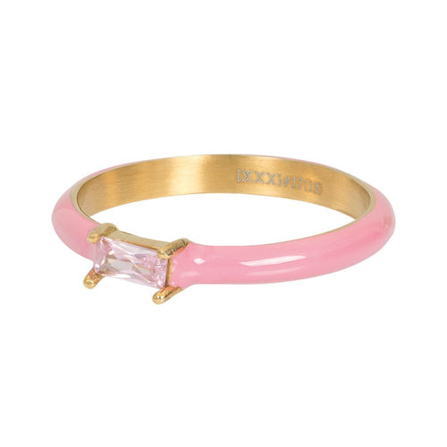 FAME  ring  Glossy Pink