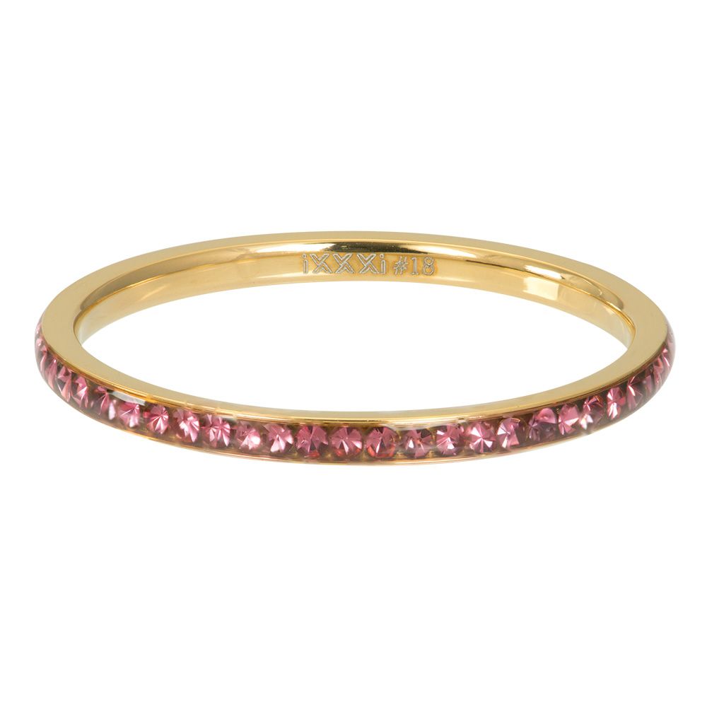 Zirconia Pink goud 2mm