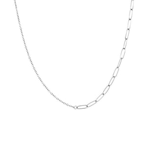 Ketting Square Slim Zilver